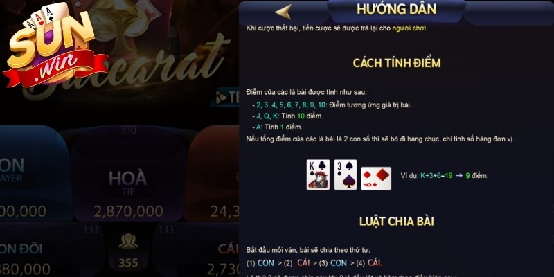 Cập nhật cách tính điểm chi tiết để đặt cược hợp lý
